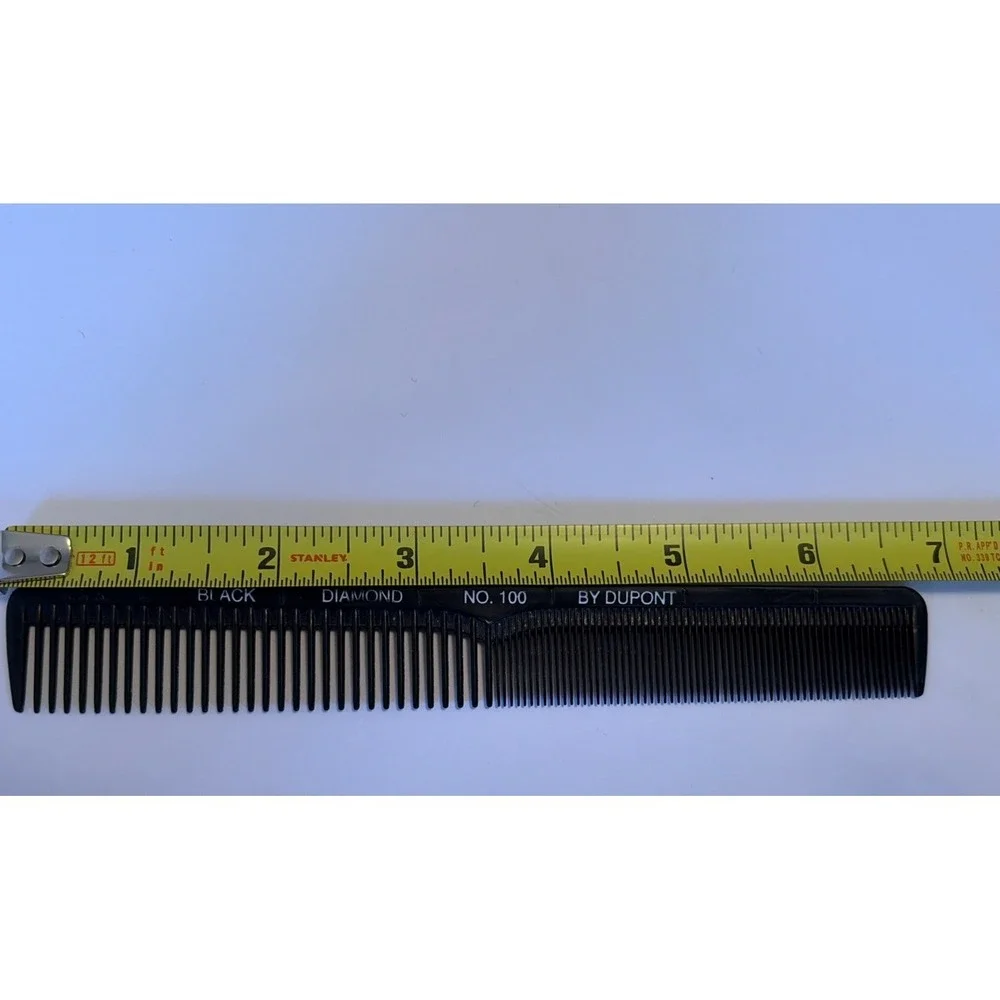 Vintage Black Diamond #100 Comb By DuPont